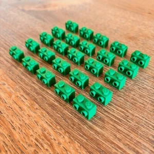 25x LEGO 1x2 Stein mit 2 Knöpfen (11211) DUNKELGRÜN, KOSTENLOSER UK-Versand - Bild 1 von 2