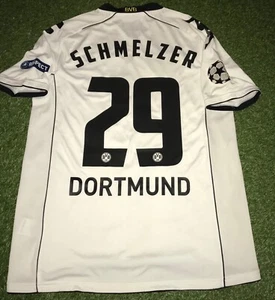 Matchworn Prepared BVB Trikot Marcel Schmelzer Dortmund Champions League 3rd - Bild 1 von 4