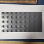 DARK GRAY LEGO BASEPLATE 16X32 studs / dots base board 10x5 inch plate
