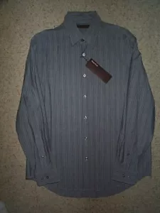 ($69.50) Camisa de vestir con botones PERRY ELLIS adulto HOMBRE/HOMBRE (L-LG-GRANDE) - Imagen 1 de 3