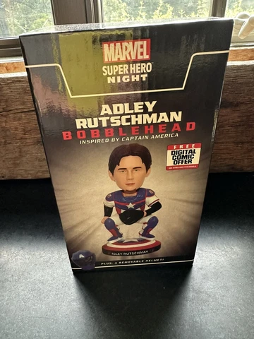 NEW Adley Rutschman Baltimore Orioles Marvel Captain America Bobblehead Cover