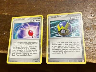 pokemon card Trainer Buffer Piece And Quick Ball - Image 1 of 2