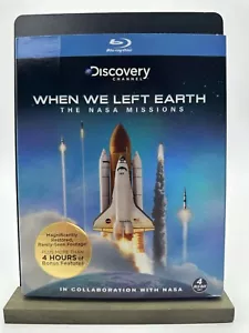 When We Left Earth - The NASA Missions (Blu-Ray, 4 Disc Set) Discovery Channel - Foto 1 di 7