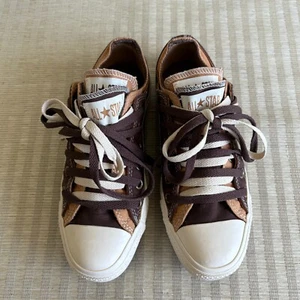 Zapatillas deportivas Converse All Star CTAS doble lengua para mujer talla 8 marrón de lona zapatos - Imagen 1 de 21
