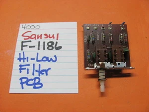 📈SANSUI F-1186 HI LOW FILTER PCB LOW FILTER SWITCH 4000 STEREO RECEIVER - Picture 1 of 1