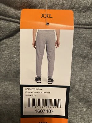 Pantalón jogger de felpa francesa con cubierta de PUMA para hombre Foto 1 de 3