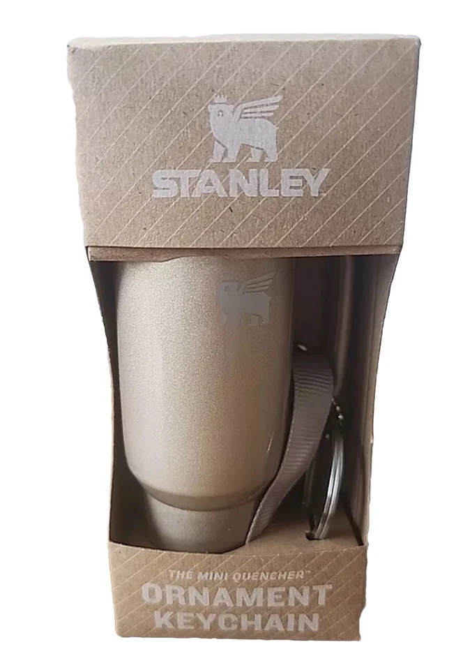 Stanley Quencher Water Bottle Mini Keychain Christmas Tree Ornament Honey Talks