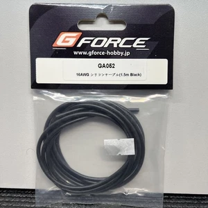 G Force 16 Gauge Black Wire 1.5 Meter Battery Motor ESC RC - Picture 1 of 4