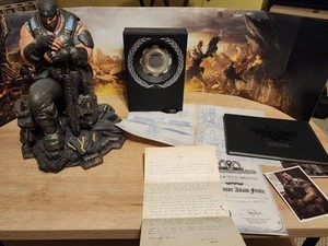 Gears of War 3 Marcus Fenix Statue Epic Limited Edition Xbox 360 w/Box- No Game - Picture 1 of 8
