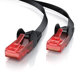 CSL 3m Cavo di Rete Piatto di Alta qualitá Cat 6 Ethernet Gigabit LAN RJ45-10 - Foto 1 di 24
