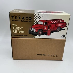 Texaco 1955 DIAMOND T FUEL TANKER FIRST GEAR Puget Sound Plant Employee Edition - Picture 1 of 8