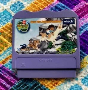 VTech V.Smile Nick Jr Game Cartridge Go Diego Go Save The Animal Families 2007 - Picture 1 of 2