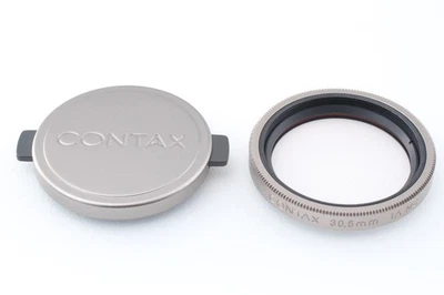 [MINT] Contax TVS Lens Filter 1A MC 30.5mm Cap K-31 From JAPAN - Image 1 of 4