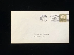 DC WASHINGTON MAY 1, 1923 FDC #560 TO WORDEN CV $190 - Picture 1 of 2
