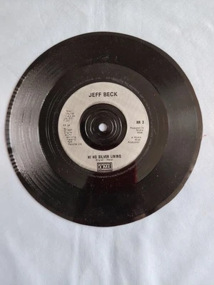 JEFF BECK "HI HO SILVER LINING" 7" VINYL SINGLE IN A PLAIN SLEEVE REISSUE - Image 1 of 4