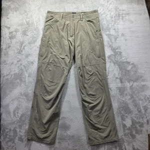 Kuhl Renegade Rock Hiking Pants Mens 34x32 Khaki Nylon Spandex Stretch Outdoor - Picture 1 of 7