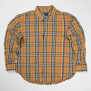 Burberry Herren Langarm Hemd L beige kariert - Bild 1 von 5