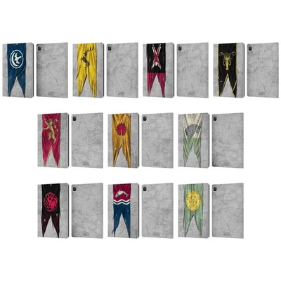 OFFICIAL HBO GAME OF THRONES SIGIL FLAGS LEATHER BOOK WALLET CASE FOR APPLE iPAD - Image 1 of 4