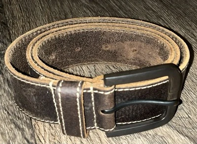 Cinturón Timberland Hombre Cuero Marrón Talla 32  Foto 1 de 4