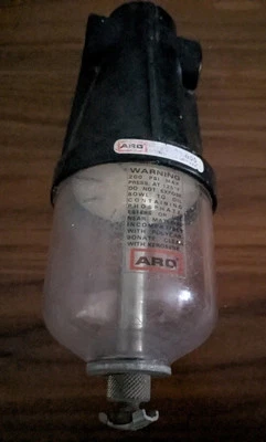 Aro 25351-000 Compresor de Aire Resistente Filtro Separador de Agua 3/4" Salida de Entrada Foto 1 de 3