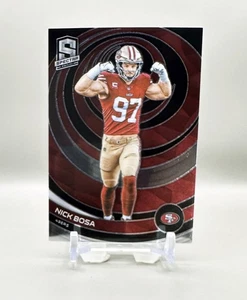 2023 Panini Spectra Football #88 NICK BOSA - Picture 1 of 2