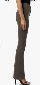 Neu mit Etikett Joe’s Jeans Charlie High Rise Bootcut beschichtet schokobraun Leder Gr. 29 - Bild 1 von 5