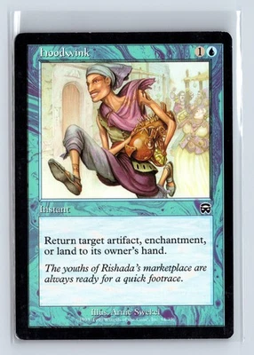 HOODWINK – MTG Magic the Gathering Card – Mercadian Masques – Common - Image 1 of 4