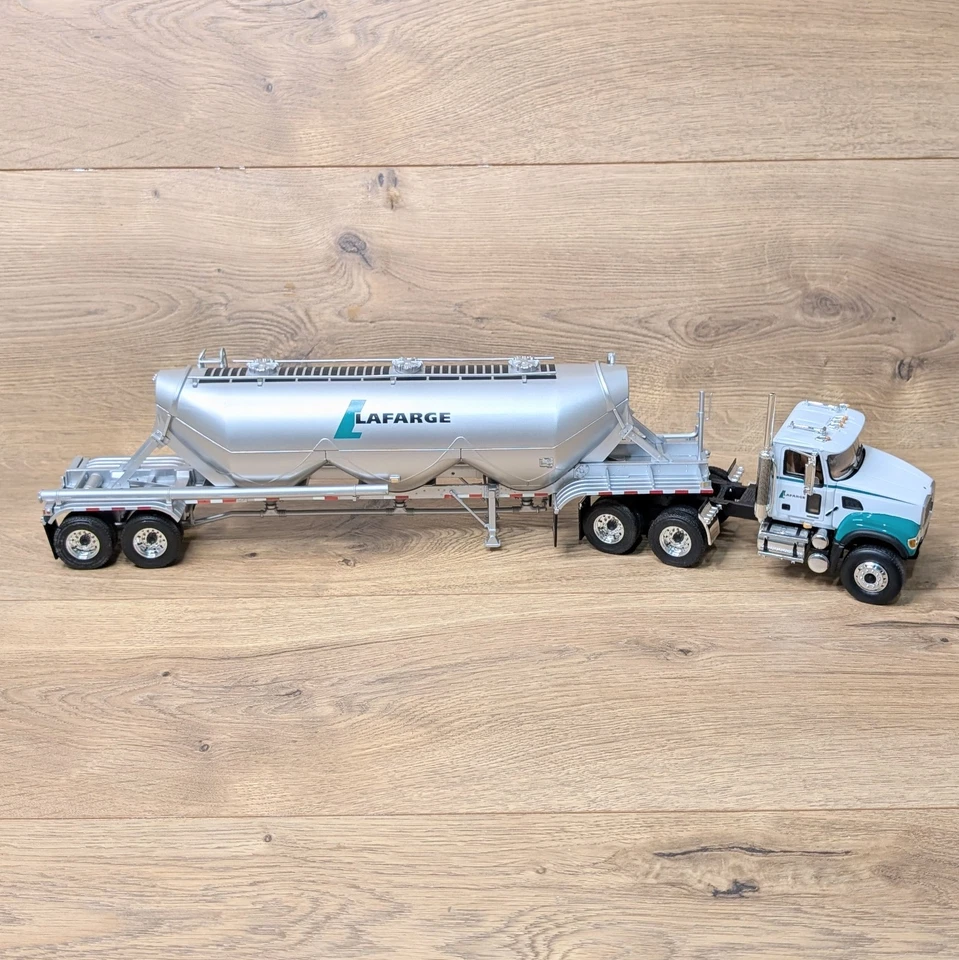 Lafarge Mack Granite Truck Heil Dry Bulk Trailer First Gear 1:34 Scale 19-3477 - Image 1 of 4