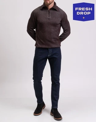 PVP €285 BALLANTYNE Pullover Jersey IT50 US40 L Mezcla Cachemira Cuello Alto Foto 1 de 4