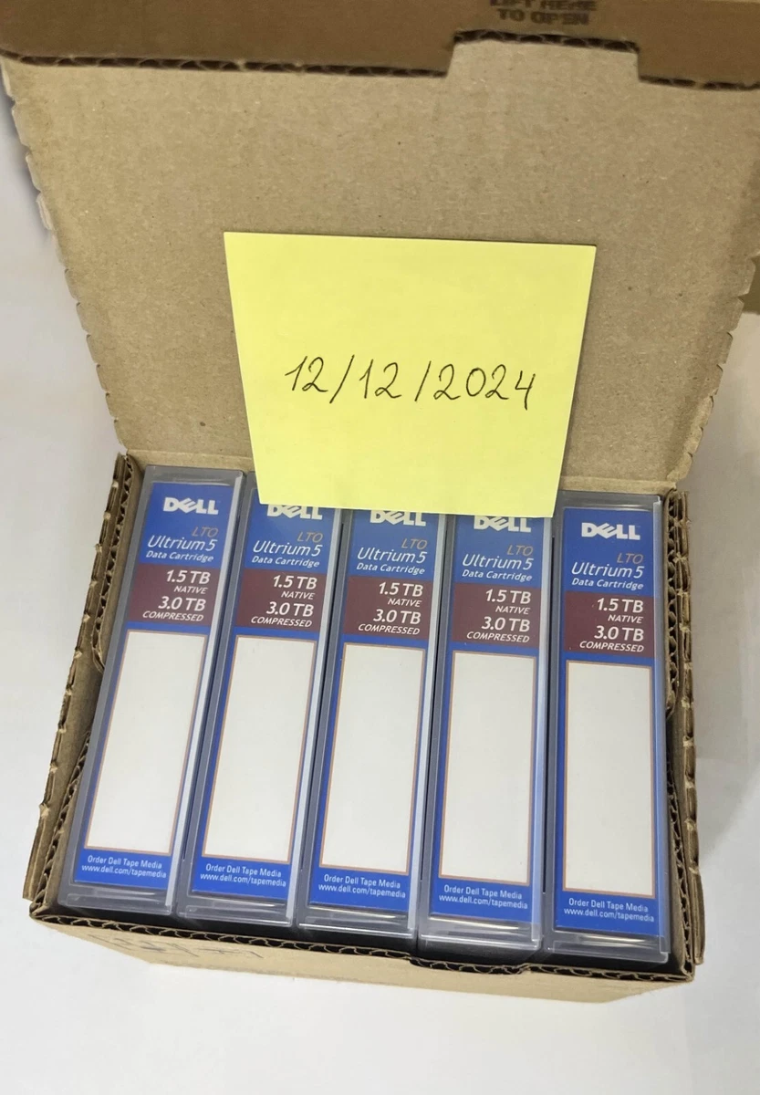 Dell 3 TB Blank Tapes & Data Cartridges for sale | eBay