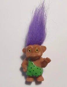 TROLL DOLL old plastic figure brand Soma (h. about 2") c - Picture 1 of 2