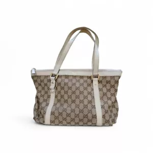 Gucci - Gucci GG Muster Canvas Umhängetasche Vintage - Bild 1 von 17