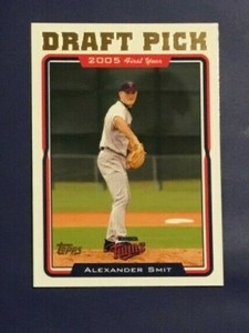 2005 Topps # 679 ALEXANDER SMIT ROOKIE RC Minnesota Twins Great Baseball Card ! 