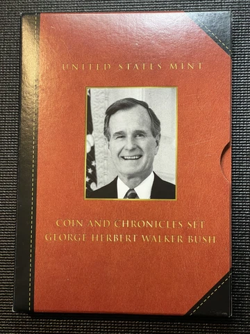 2021 Coin and Chronicles Set George Herbert Walker Bush Cover