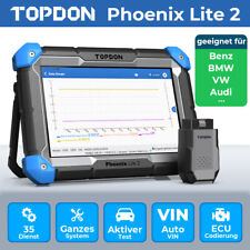 TOPDON Phoenix Lite 2 Profesjonalne urządzenie diagnostyczne do samochodu OBD2 Skaner Key Coding Bluetooth