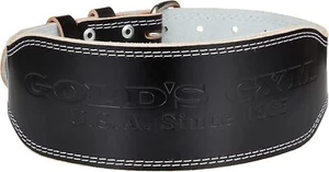 GOLD`S GYM EX Leather Belt G3322 Beginner to Intermediate Squat Training Belt - Picture 1 of 5