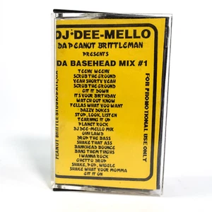 DJ Dee Mello Cassette Da Peanut Brittle Man Da Basehead Mix #1 RARE Hip Hop Mix - Foto 1 di 7