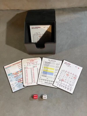 APBA, Replay, Dynasty League, Payoff Pitch, Baseball Game Traveling Card Case - Image 1 of 4