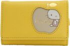 Hello Kitty Genuine Leather Key Case Fresh Yellow Sanrio L10cm×W7cm×D2.5cm