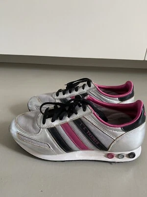 Scarpe Adidas Donna Tg. Us 7 Fuxia E Argento Usate - Immagine 1 di 4