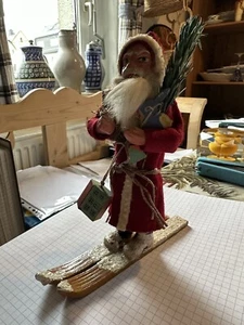 Weihnachtsmann Weihnachten Figur Dekoration Erzgebirge - Bild 1 von 9