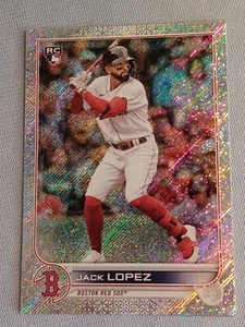 2022 Topps Walmart Retail Foilboard Jack Lopez #418 RC /875 - Picture 1 of 2