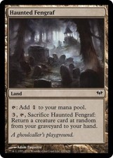HAUNTED FENGRAF ~mtg NM/NM- Dark Ascension Com x4