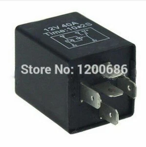 Time Delay Relay 30a Automotive 12v 5 Pins 3/10 Seconds on Delay Relays Spdt - Picture 1 of 24