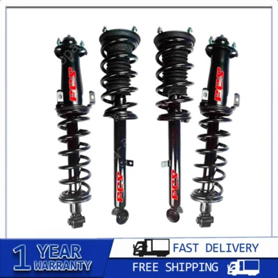 Juego de montaje de 2 muelles helicoidales y puntales delanteros y 2 traseros para Lexus IS250 IS350 RWD Foto 1 de 4