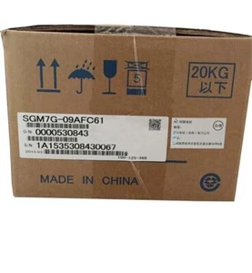 SGM7G-09AFC61 1PC NEW YASKAWA SERVO MOTOR SGM7G-09AFC61 - Picture 1 of 2