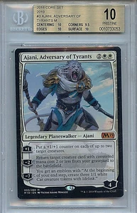 MTG 2018 Core Ajani Tyrants BGS 10.0 (10) Pristine Mint Magic Card Amricons 3053 - Picture 1 of 2