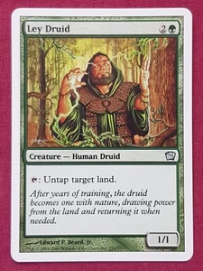 Magic The Gathering 9TH EDITION LEY DRUID green card MTG - Bild 1 von 2
