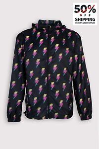 WESC Unisex  Jacket Size M-L Multicolour Black Hooded