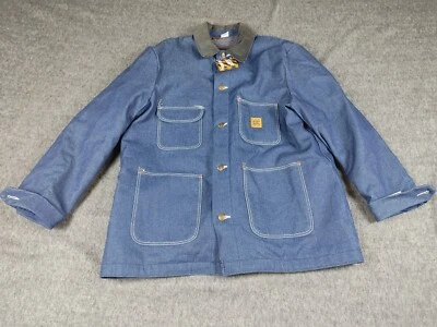 Chaqueta Denim Big Ben Hecha en EE. UU. Workman Forrada Tareas Talla 44 Nueva con Etiquetas De Colección Foto 1 de 4